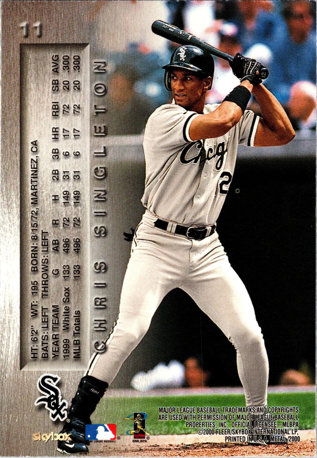 2000 Metal #11 Chris Singleton