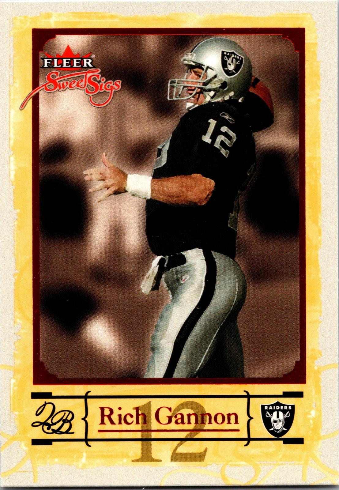 2004 Fleer Sweet Sigs #70 Rich Gannon