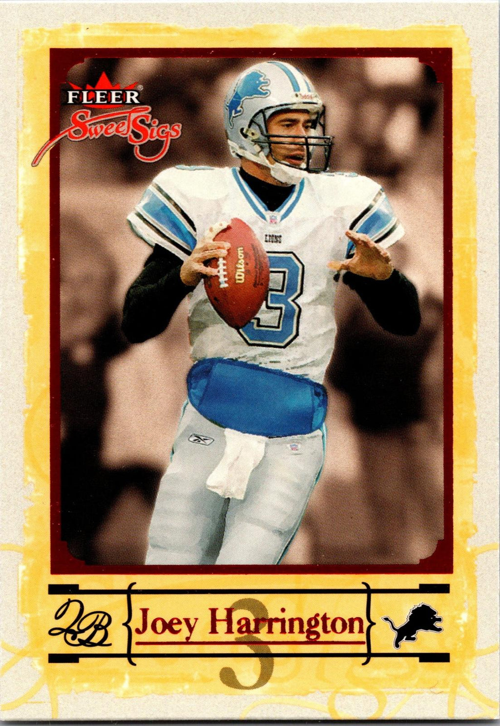 2004 Fleer Sweet Sigs #51 Joey Harrington