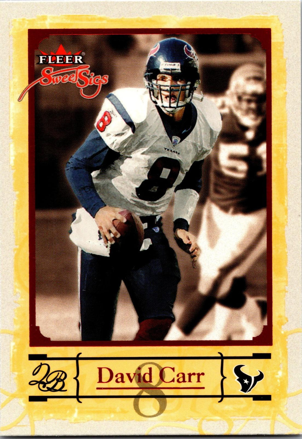 2004 Fleer Sweet Sigs #41 David Carr
