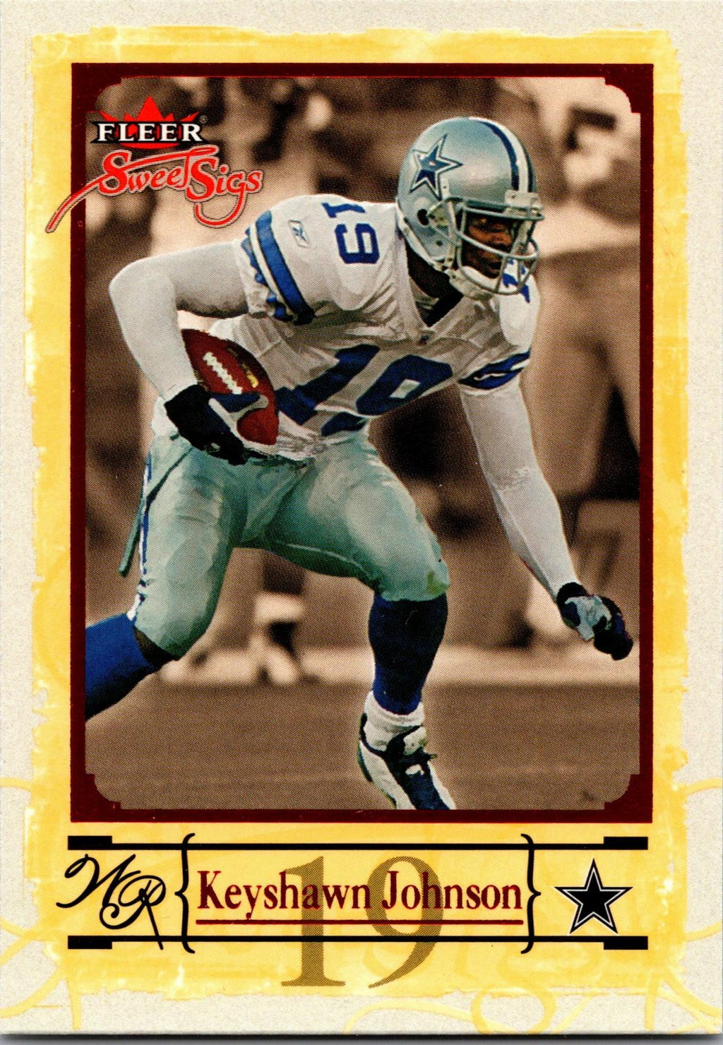 2004 Fleer Sweet Sigs #66 Keyshawn Johnson