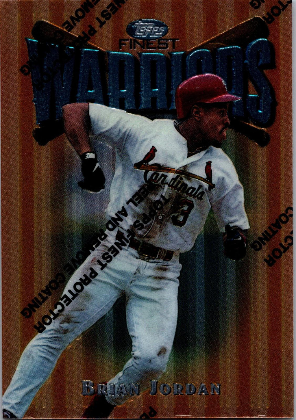1997 Finest #3 Brian Jordan
