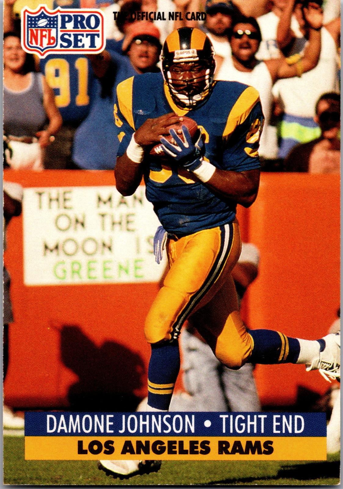 1991 Pro Set #552 Damone Johnson
