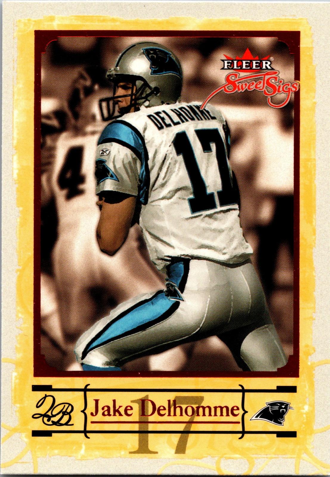 2004 Fleer Sweet Sigs #52 Jake Delhomme