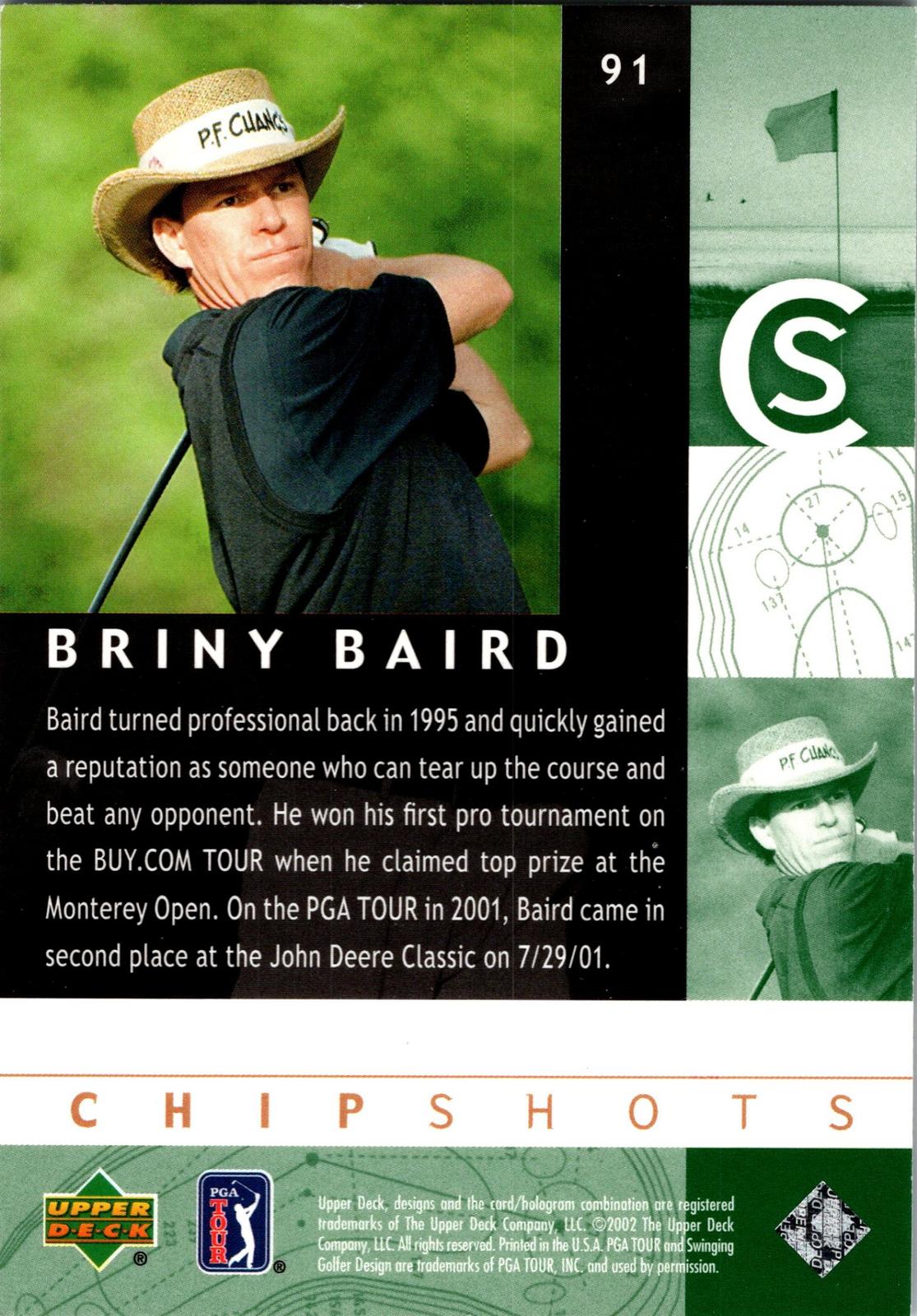 2002 Upper Deck #91 Briny Baird