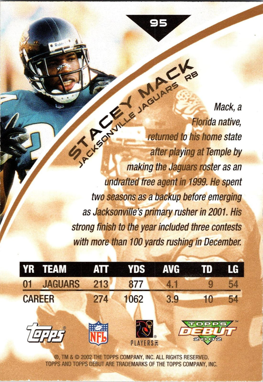 2002 Topps Debut #95 Stacey Mack