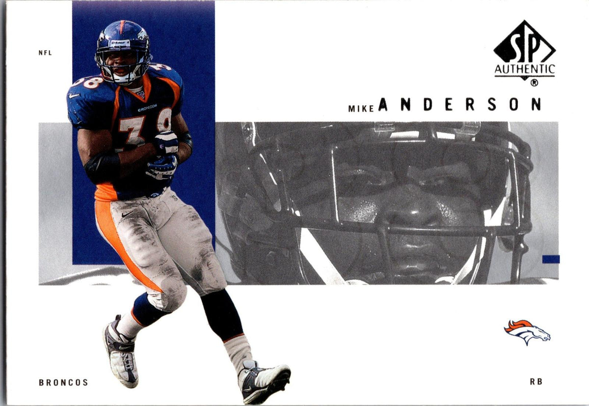 2001 SP Authentic #29 Mike Anderson
