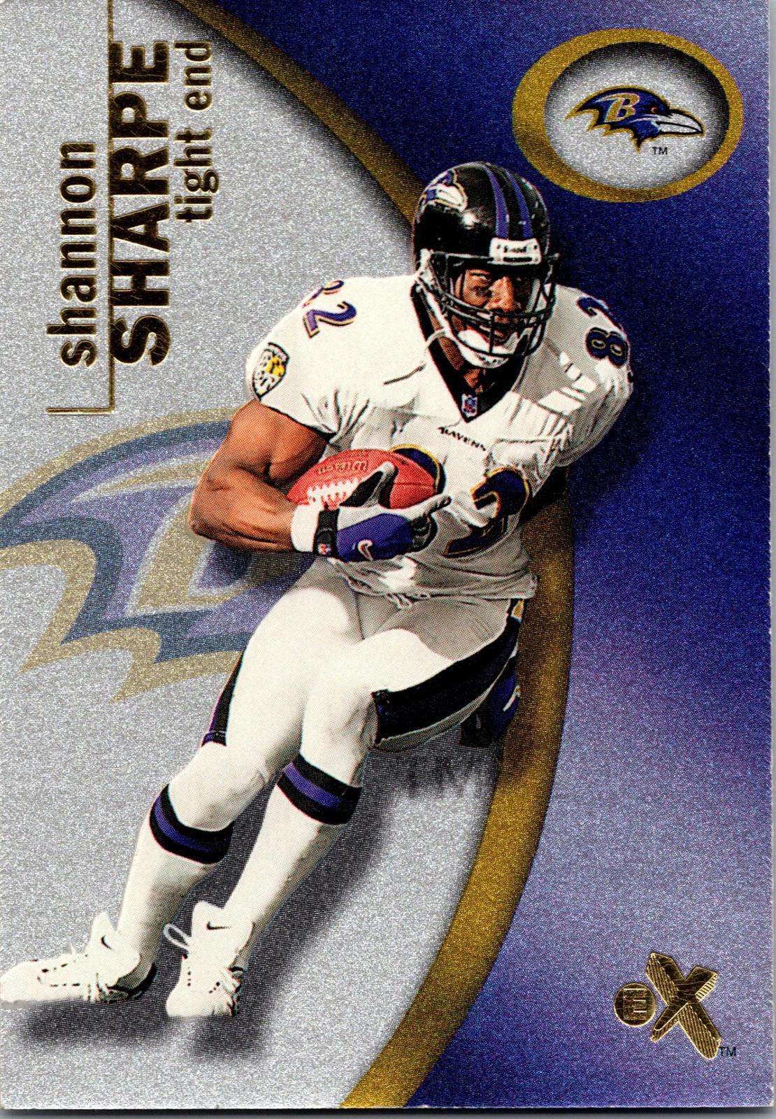 2001 Fleer E-X #74 Shannon Sharpe