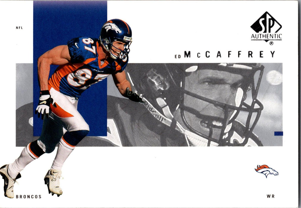 2001 SP Authentic #31 Ed McCaffrey