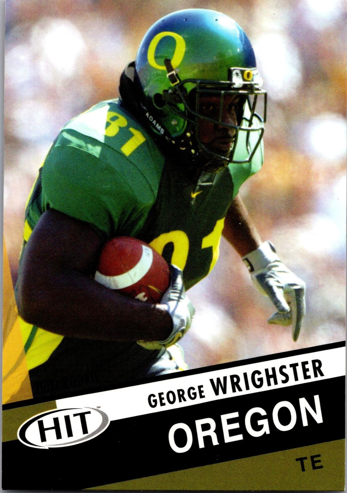 2003 SAGE HIT #18 George Wrighster