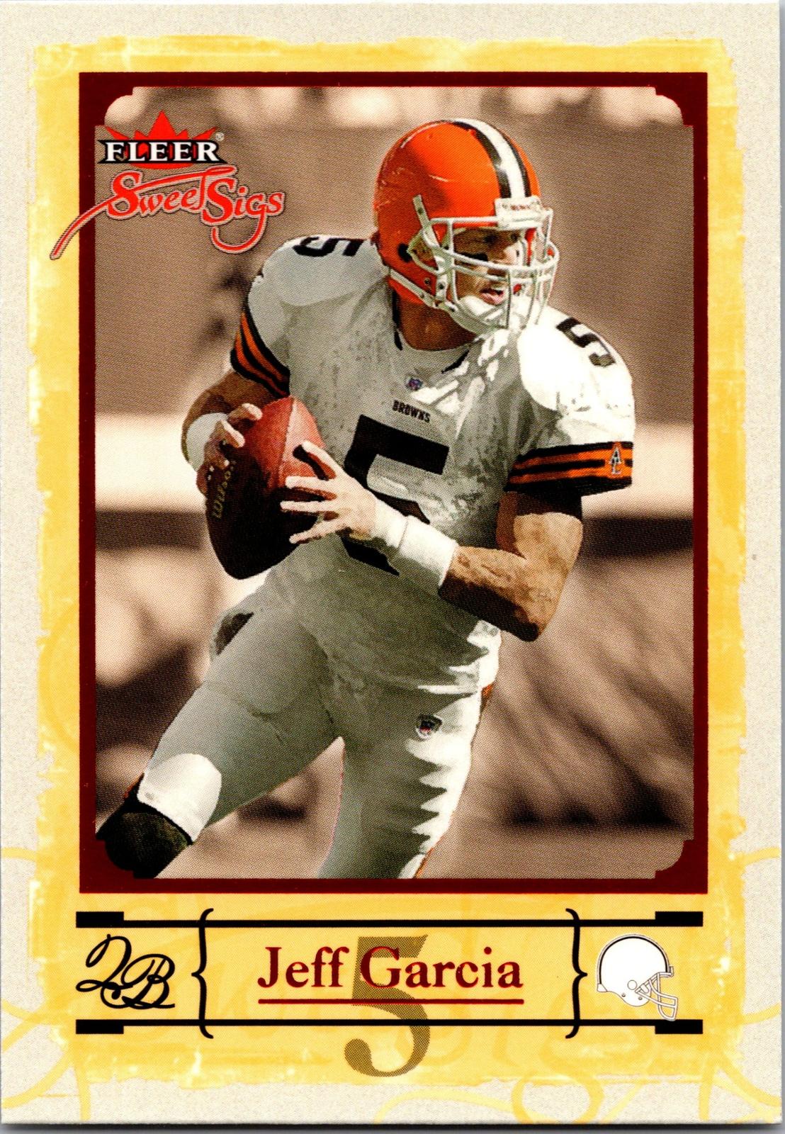 2004 Fleer Sweet Sigs #6 Jeff Garcia