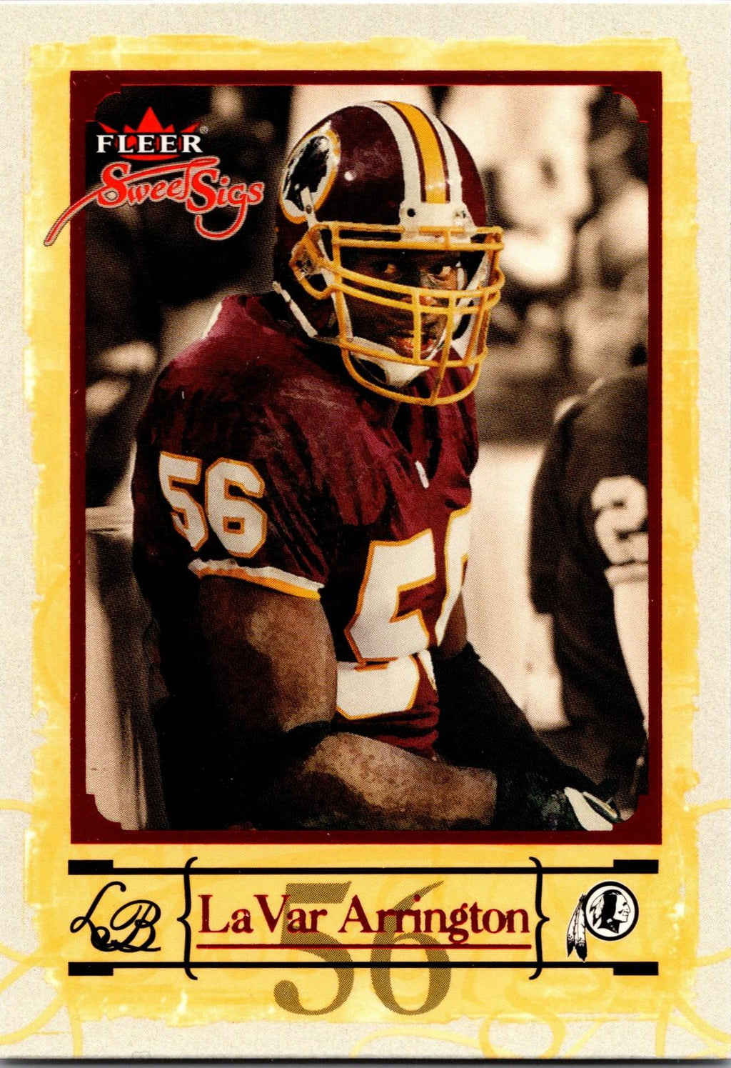 2004 Fleer Sweet Sigs #50 LaVar Arrington
