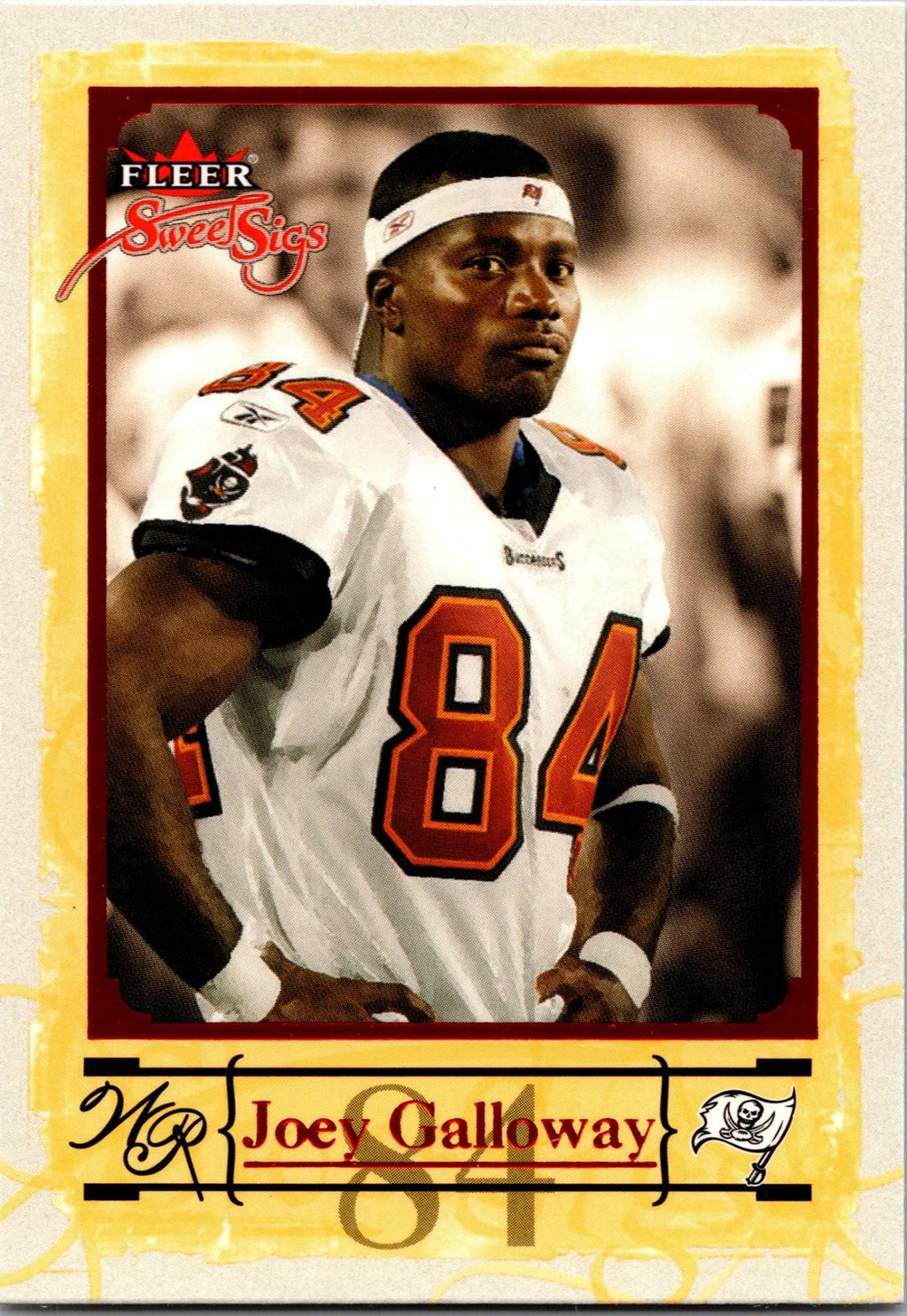 2004 Fleer Sweet Sigs #17 Joey Galloway