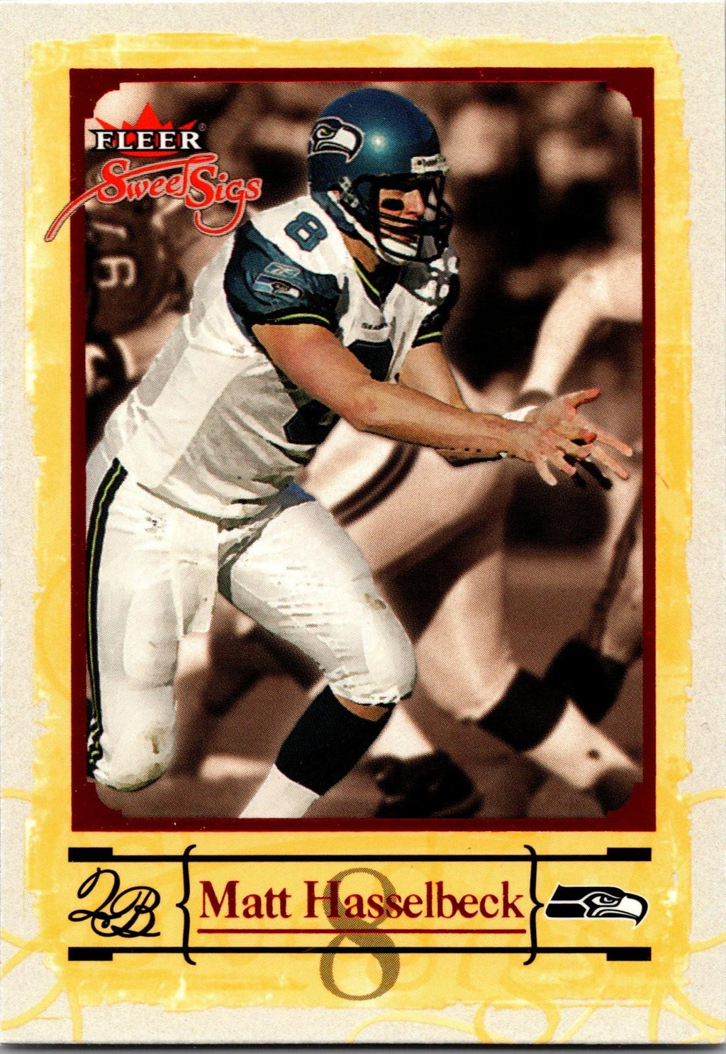 2004 Fleer Sweet Sigs #25 Matt Hasselbeck