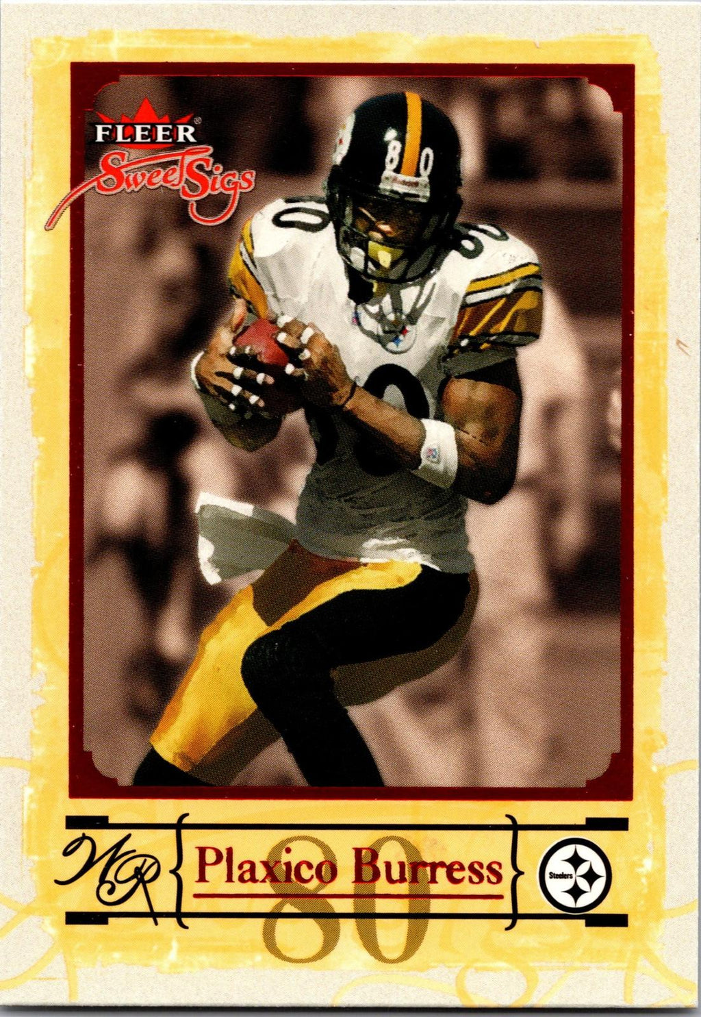 2004 Fleer Sweet Sigs #10 Plaxico Burress