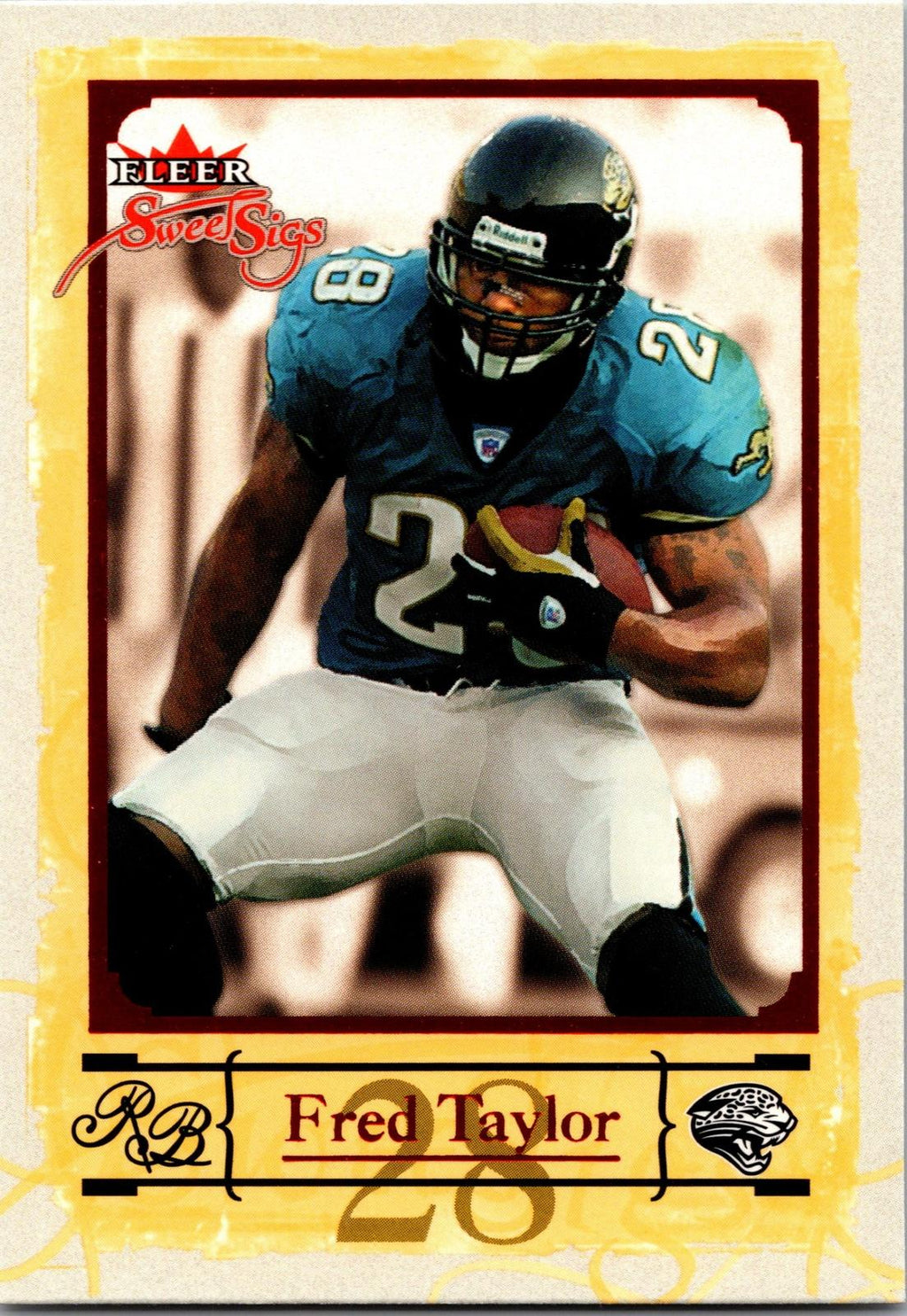 2004 Fleer Sweet Sigs #46 Fred Taylor