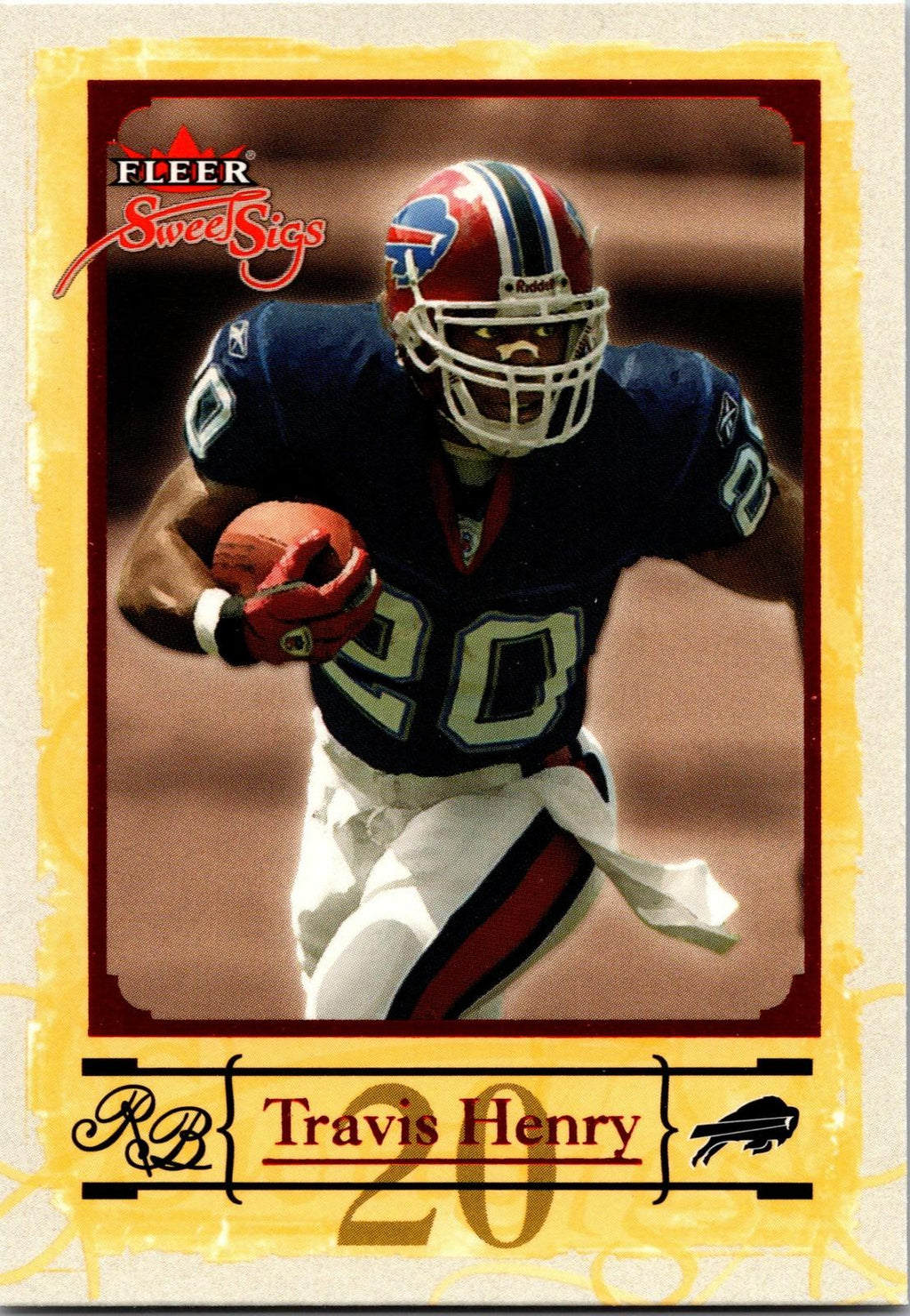2004 Fleer Sweet Sigs #64 Travis Henry