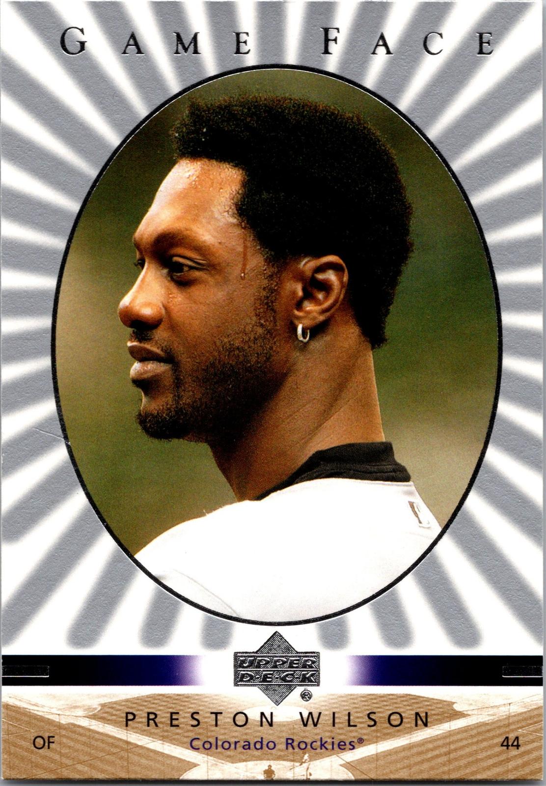 2003 Upper Deck Game Face #39 Preston Wilson