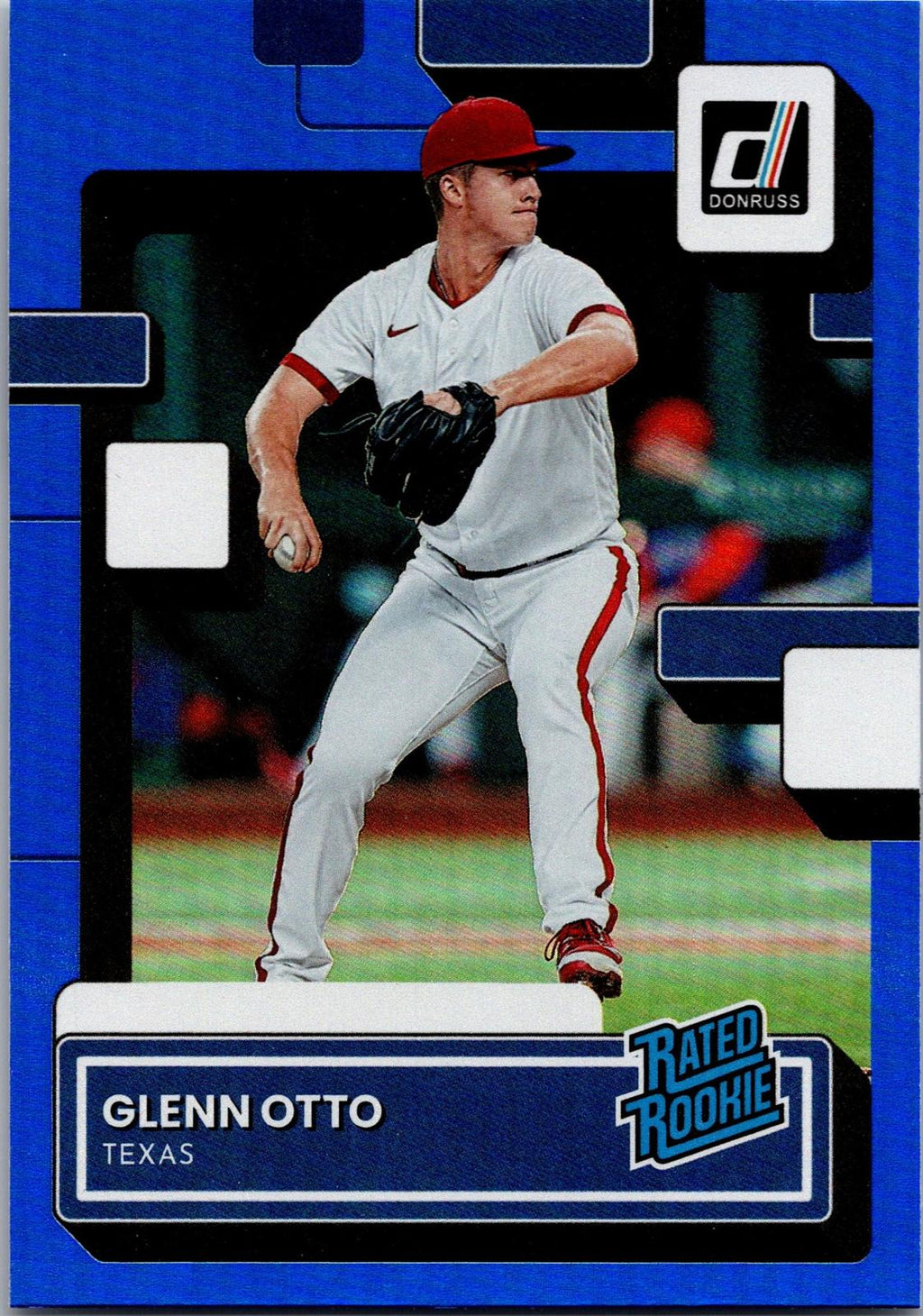 2022 Donruss #51 Glenn Otto Holo Blue