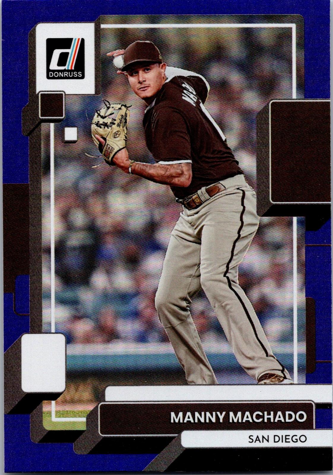 2022 Donruss #193 Manny Machado Holo Purple