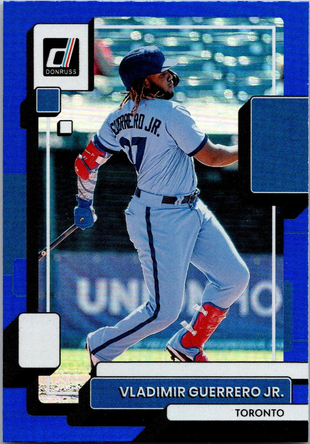 2022 Donruss #113b Vladimir Guerrero Jr. Holo Blue