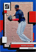 2022 Donruss #224 Rafael Devers Holo Blue