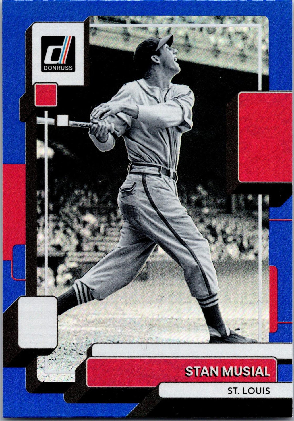 2022 Donruss #223b Stan Musial Holo Blue