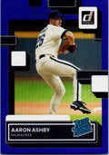 2022 Donruss #36 Aaron Ashby Holo Blue