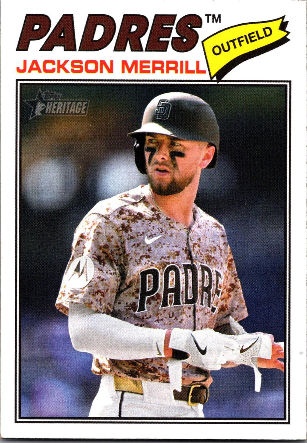 2026 Topps Heritage #351 Jackson Merrill