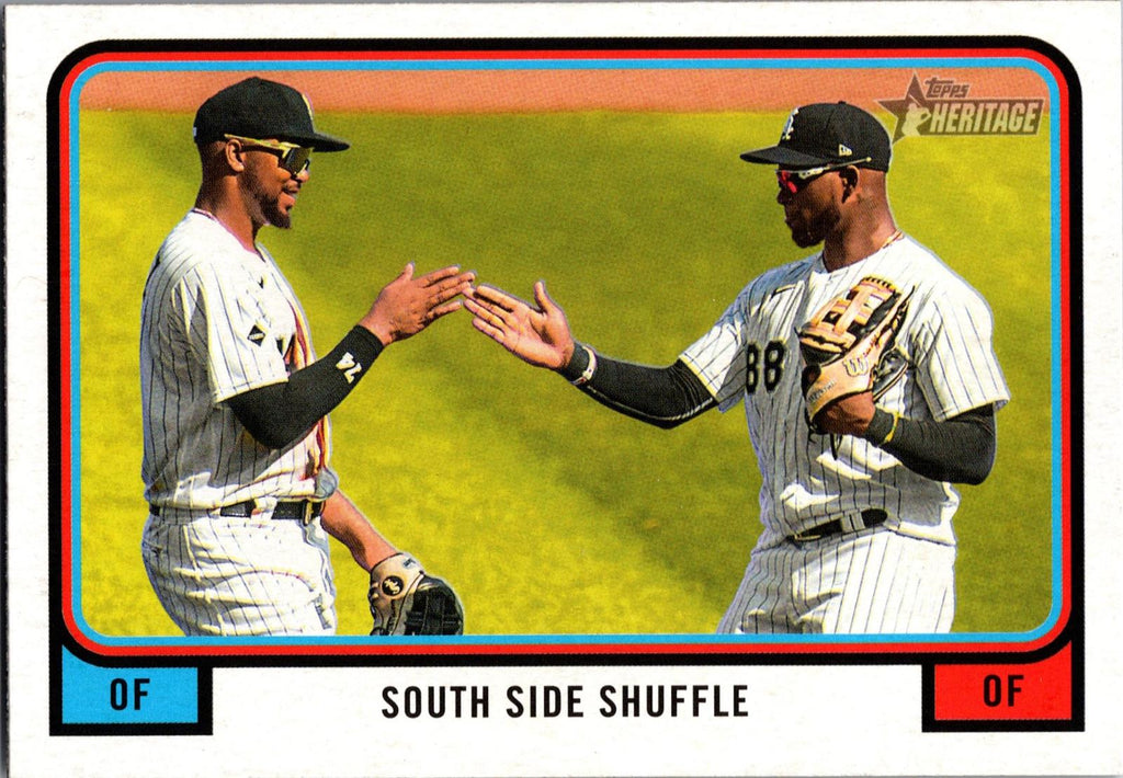 2022 Topps Heritage #CC-9 South Side Shuffle Combo Cards