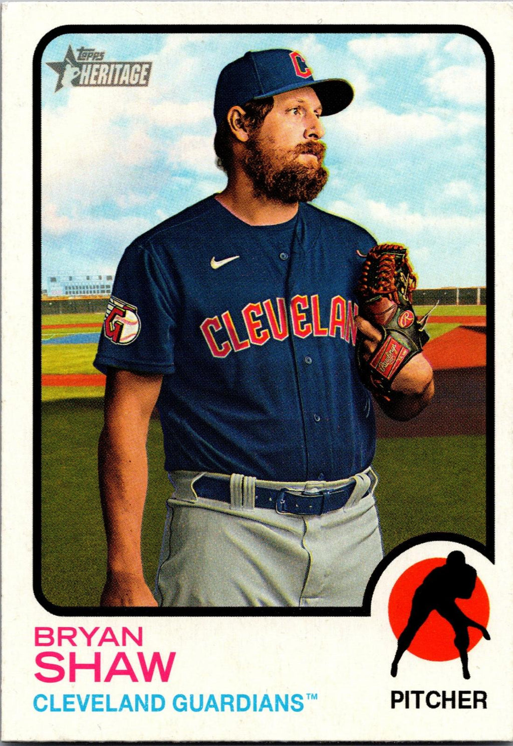 2022 Topps Heritage #401 Bryan Shaw