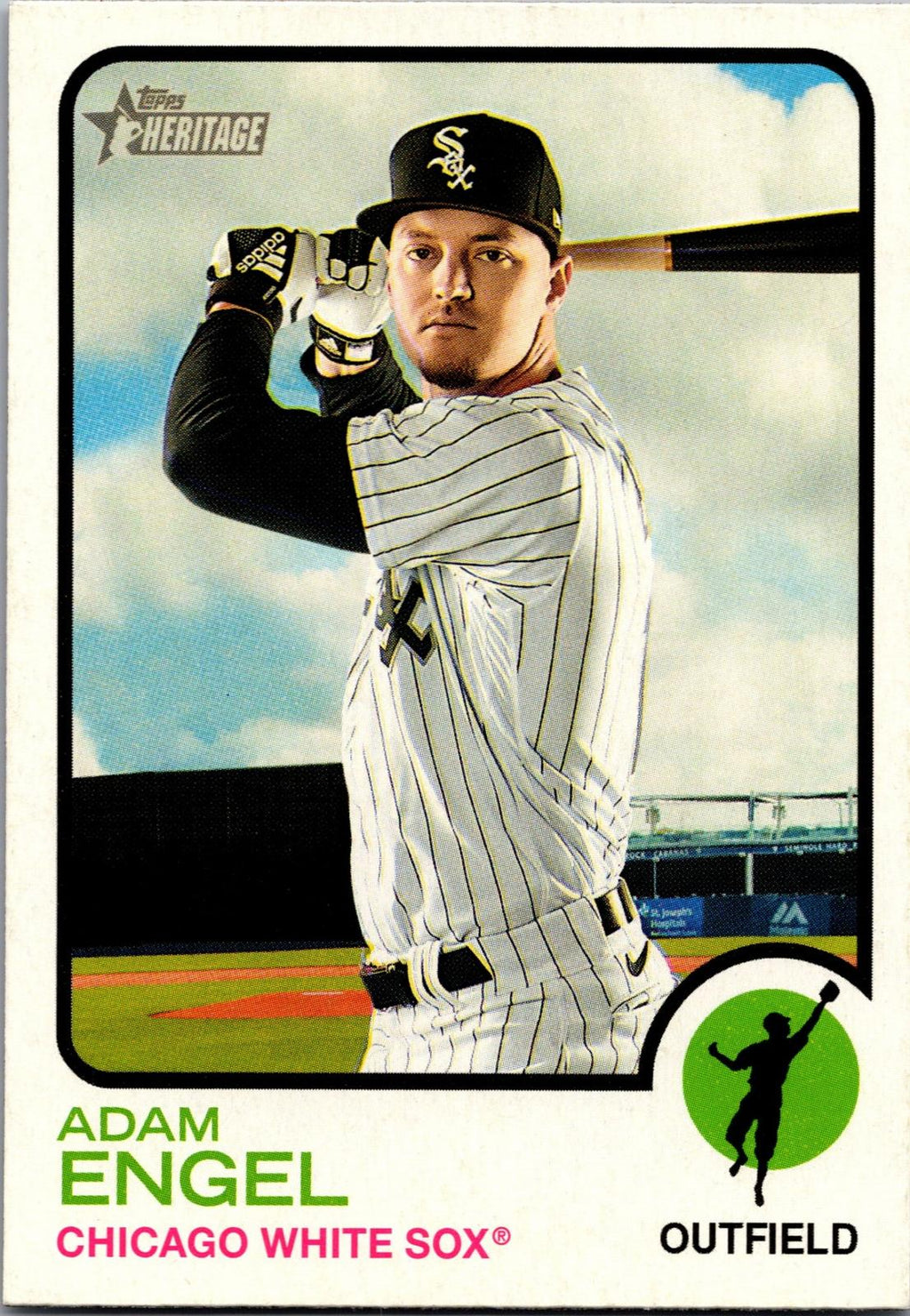 2022 Topps Heritage #445 Adam Engel