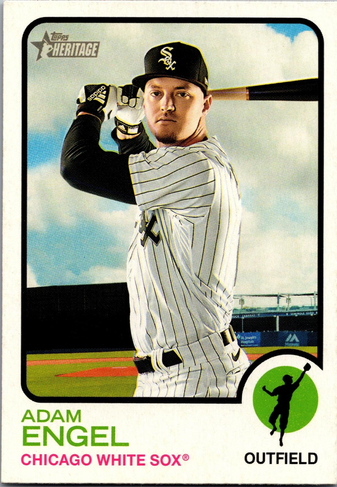 2022 Topps Heritage #445 Adam Engel