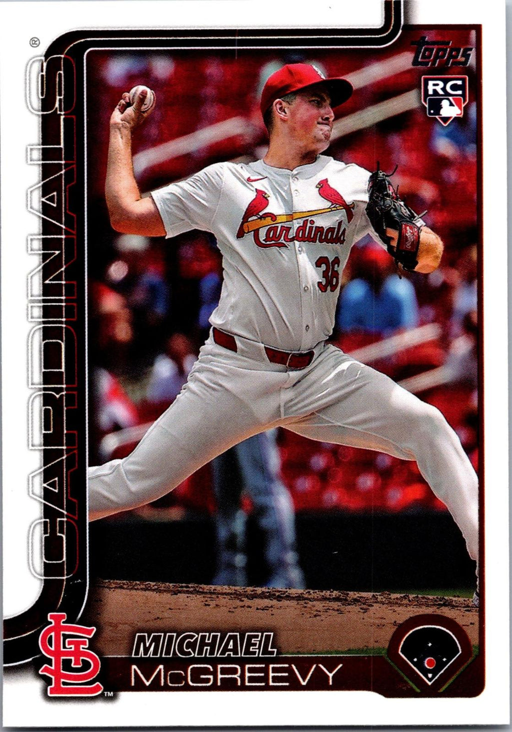 2025 Topps St. Louis Cardinals #STL-2 Michael McGreevy