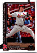 2025 Topps St. Louis Cardinals #STL-2 Michael McGreevy