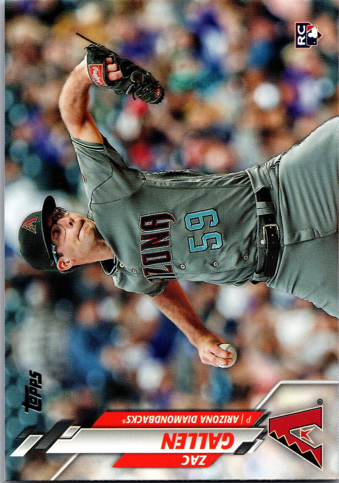 2020 Topps Arizona Diamondbacks #AZ-10 Zac Gallen