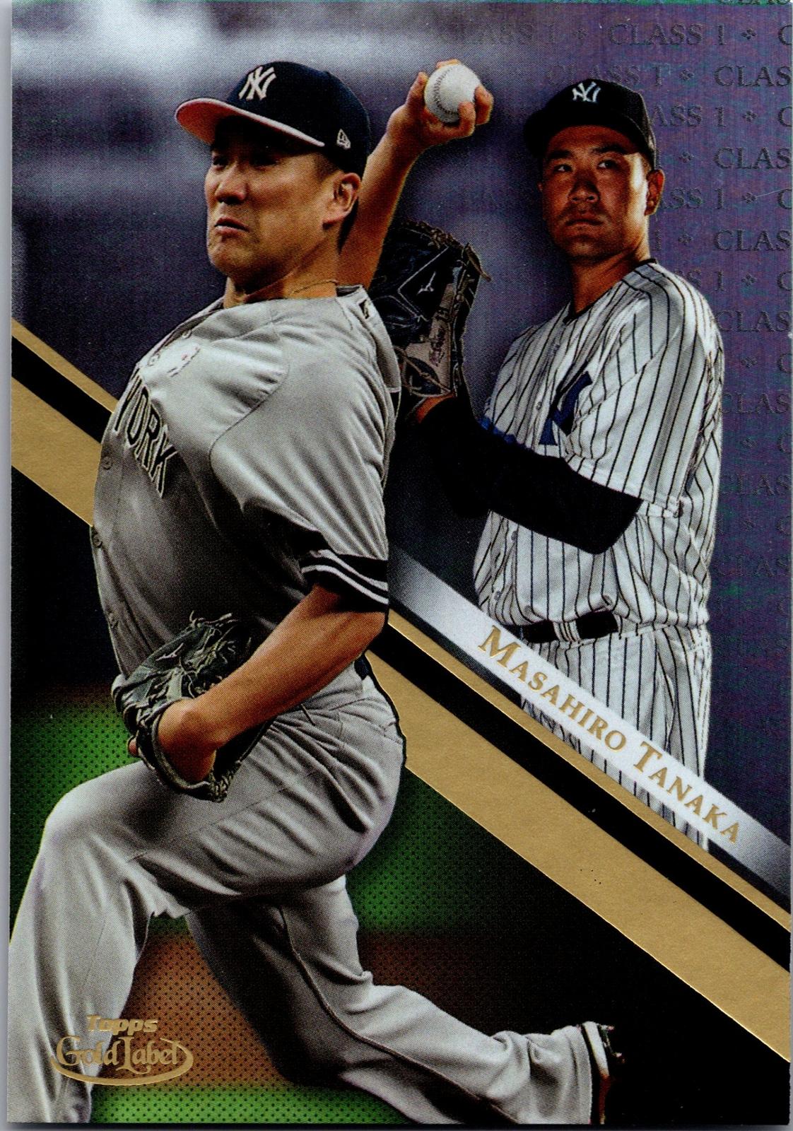 2019 Topps Gold Label #42 Masahiro Tanaka