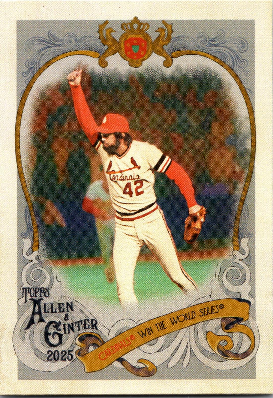 2025 Topps Allen & Ginter #SV-35 Bruce Sutter Sweet Victory