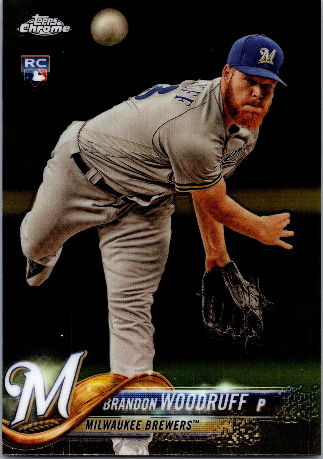 2018 Topps Chrome #179 Brandon Woodruff