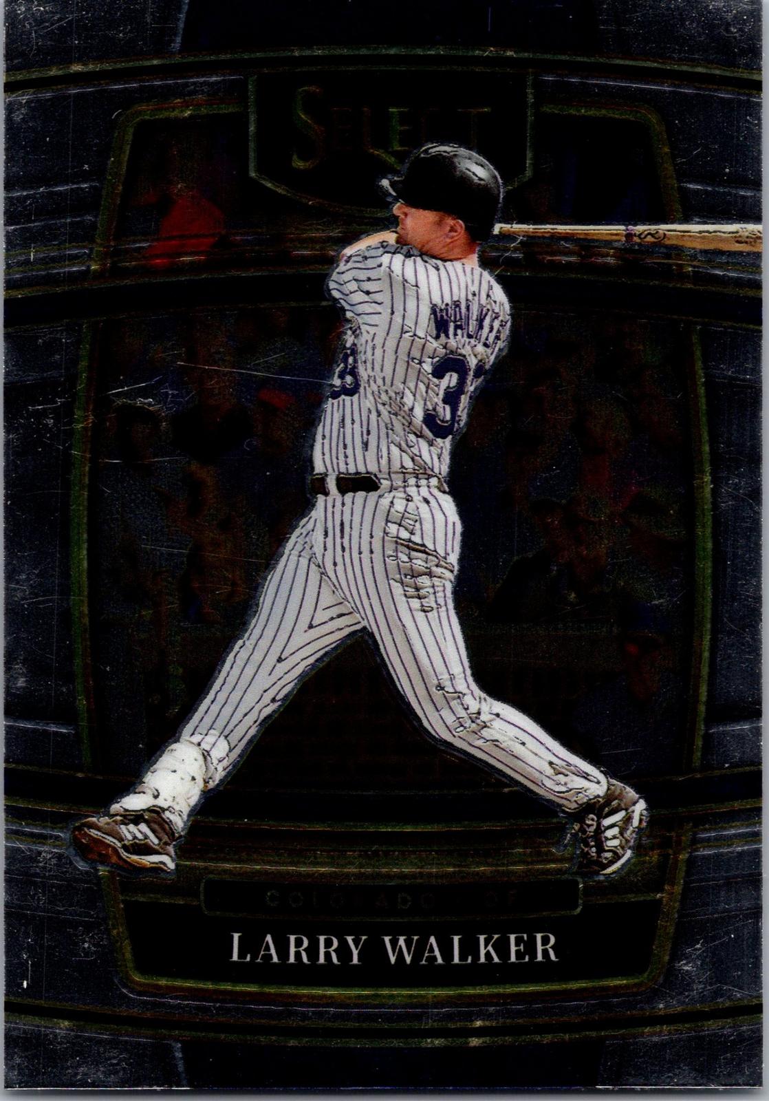 2022 Panini Select #67 Larry Walker Blue Retail Base