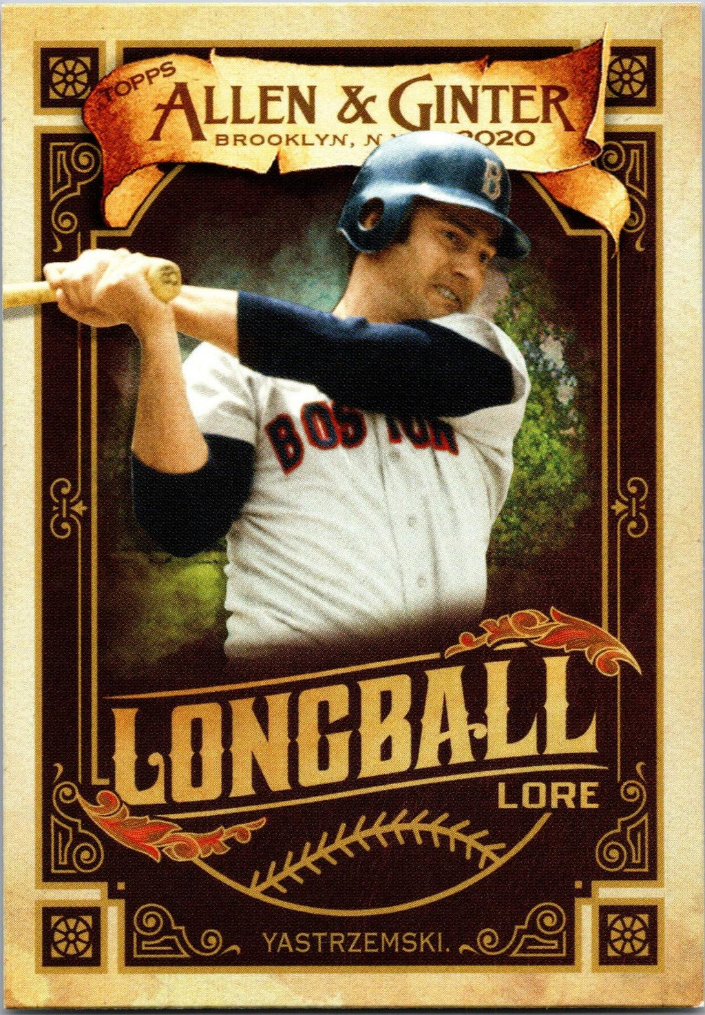 2020 Topps Allen & Ginter #LL-49 Carl Yastrzemski Longball Lore