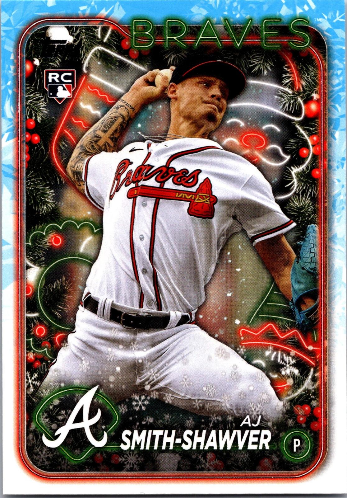 2024 Topps Holiday #H23 AJ Smith-Shawver