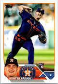2023 Topps Houston Astros #HOU-9 Hunter Brown