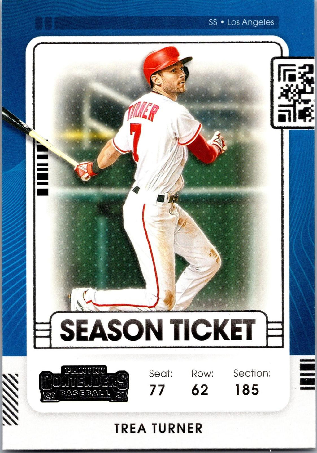 2021 Panini Contenders #4 Trea Turner