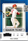 2021 Panini Contenders #4 Trea Turner