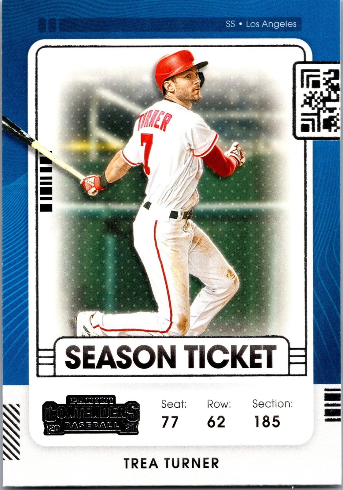 2021 Panini Contenders #4 Trea Turner