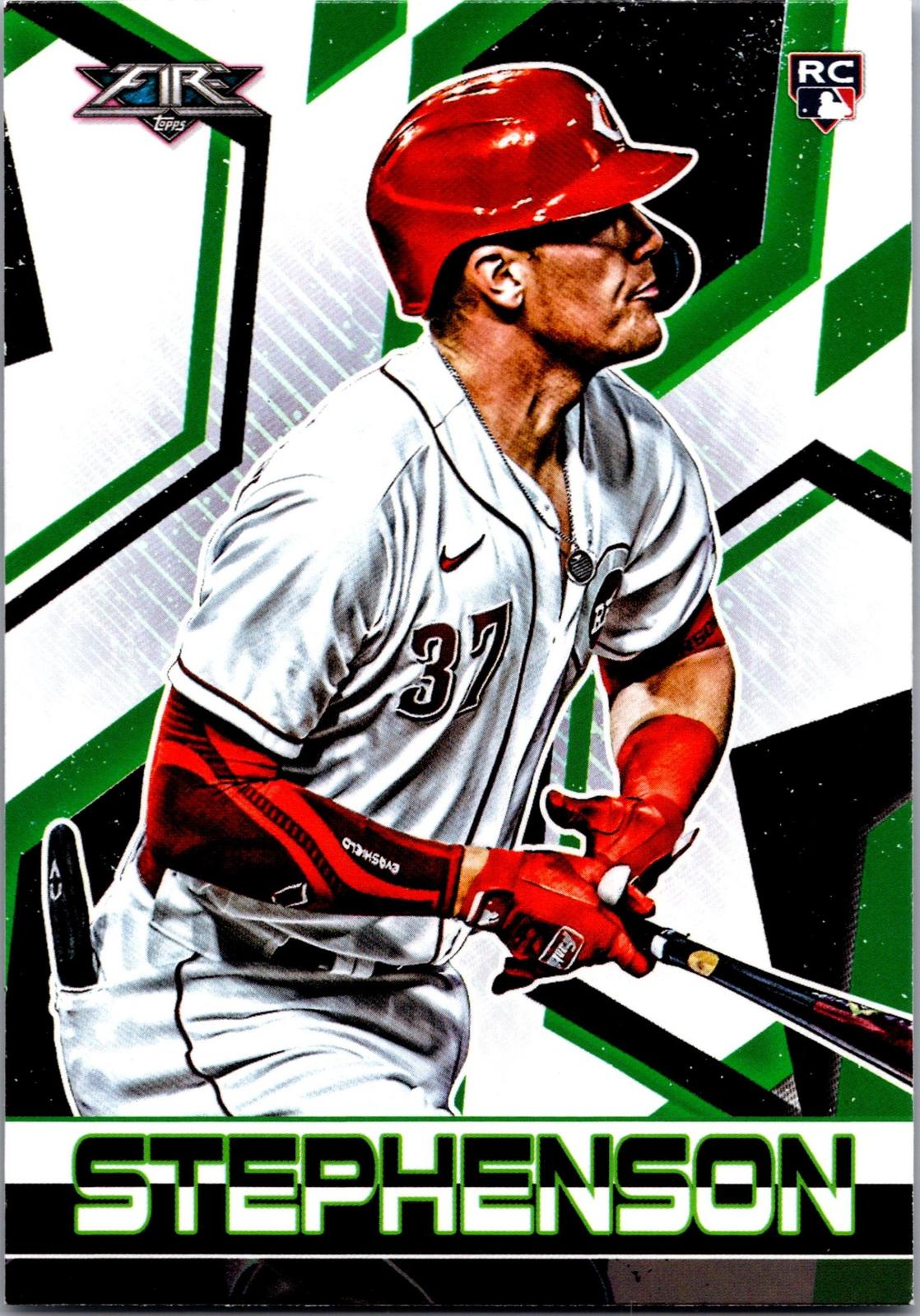 2021 Topps Fire #18 Tyler Stephenson