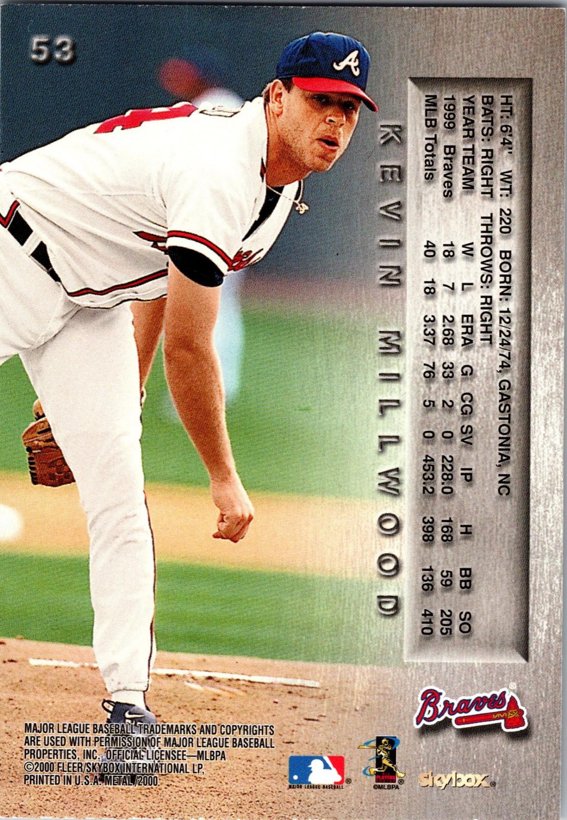2000 Metal #53 Kevin Millwood