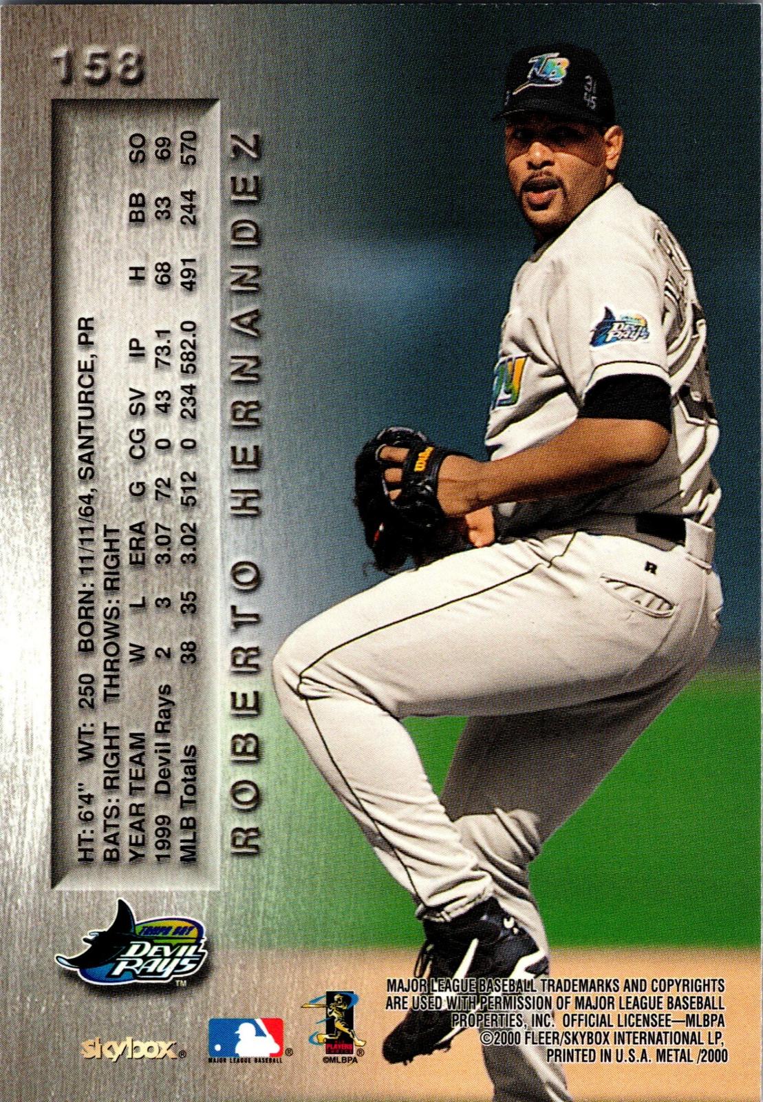 2000 Metal #158 Roberto Hernandez