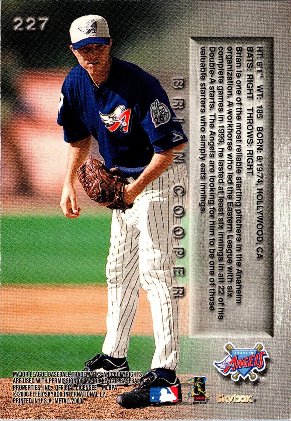 2000 Metal #227 Brian Cooper
